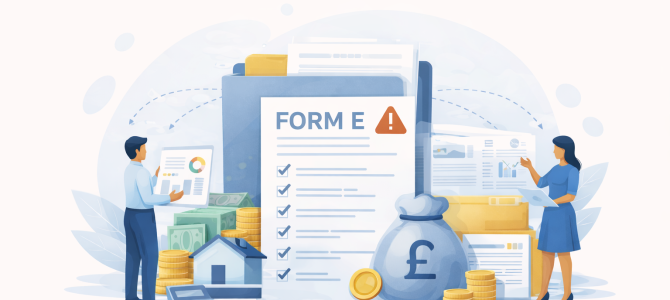 Financial disclosure in your divorce – do I have to do a Form E?