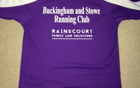 We celebrate first anniversary as sponsor of Buckingham and Stowe Running Club